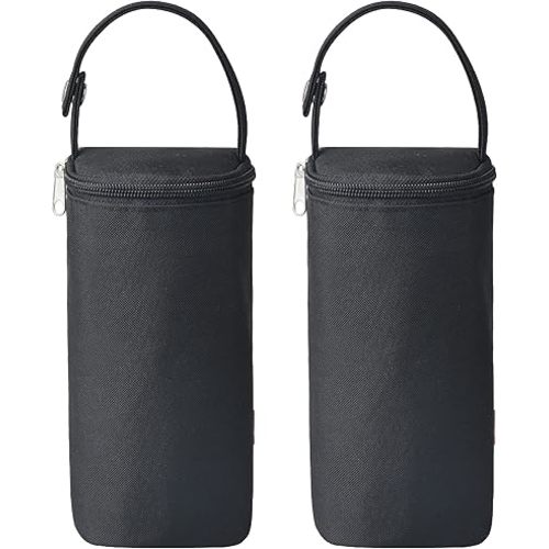 Insulated Baby Bottle Bags (2 Pack) - Travel Carrier, Holder, Tote, Portable Breastmilk Storage