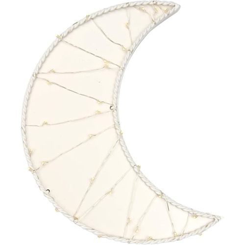 Lambs & Ivy Signature Moon LED Light Up Wall Decor/Wall Hanging