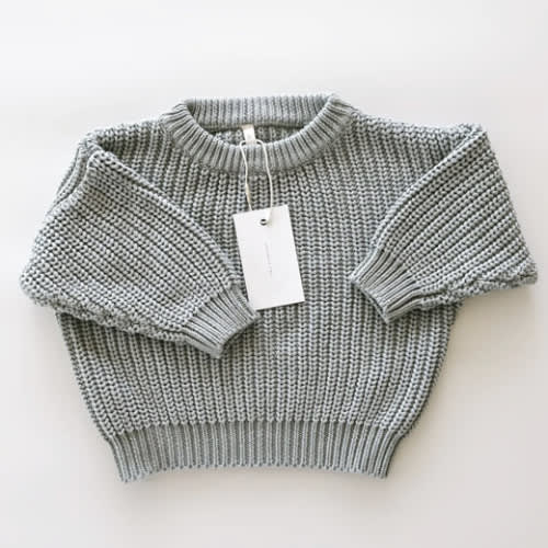 ‘Fog’ Chunky Knit Sweater