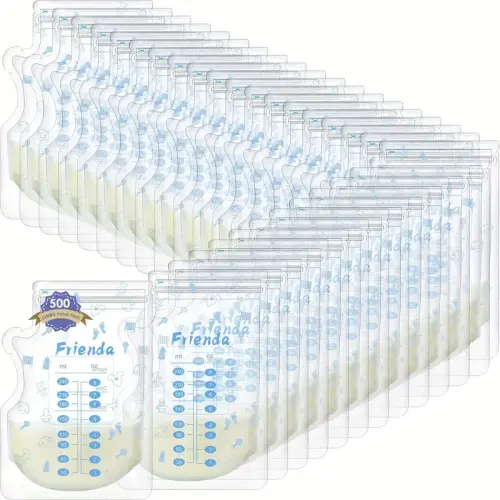breast milk storage bags pour spout leak proof - Temu