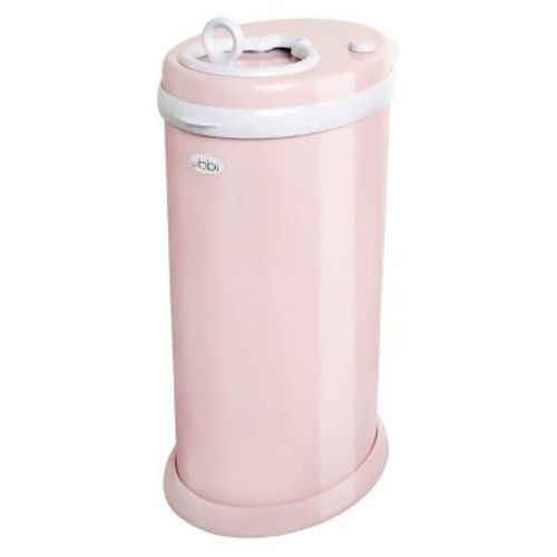 Ubbi Steel Diaper Pail - Blush Pink