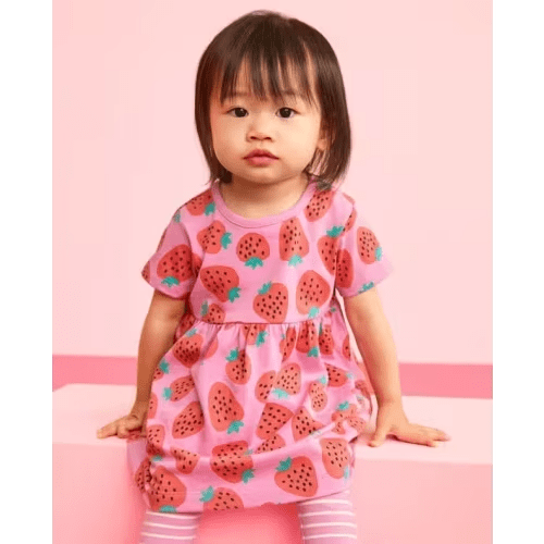 Baby Dress & Leggings Set