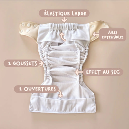 EVOLUTION • Pocket Diaper – La Petite Ourse