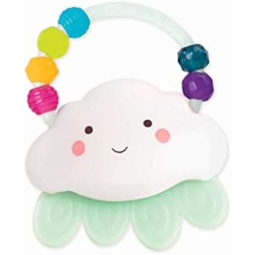 B. toys – Rain-Glow Squeeze – Light-Up Cloud Rattle for Babies 3 Months +