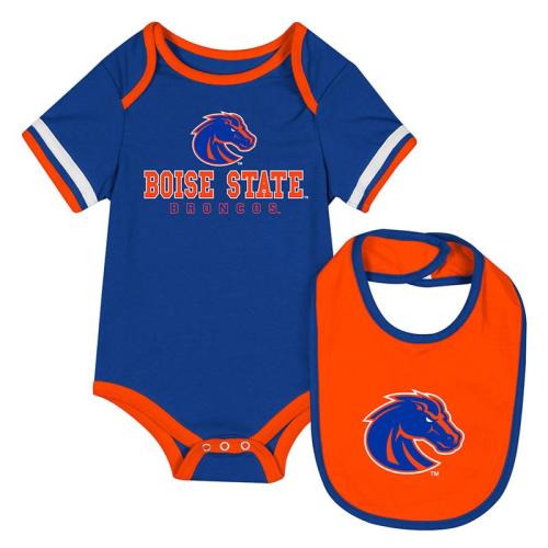 Boise State Infant Onesie Bib Set Logo | Bronco Shop - The Official Boise State Bookstore