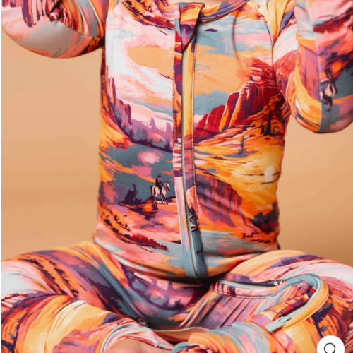 Saddle Up Sunset Convertible Romper