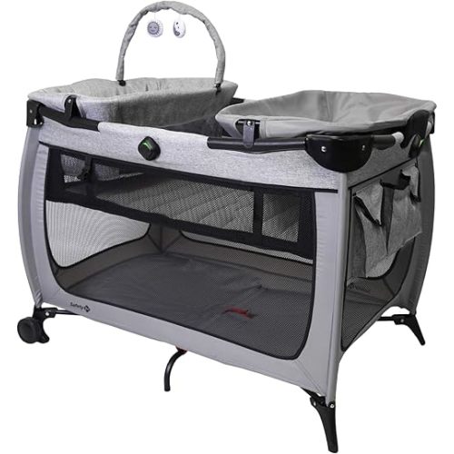 Safety 1st Safe Stages Playard - Morning Fog
