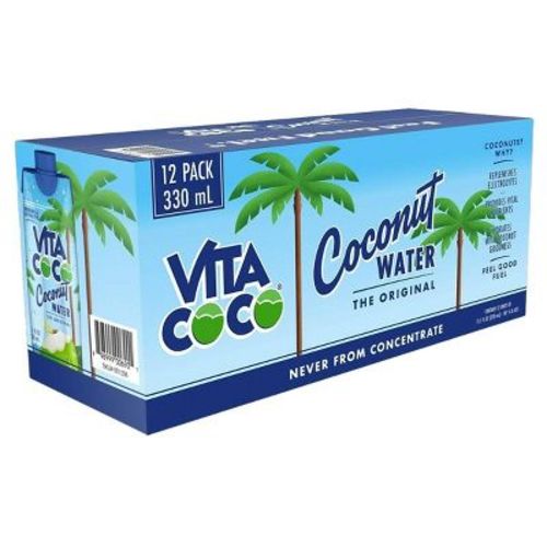 Vita Coco Pure Coconut Water - 12pk/330ml Cartons