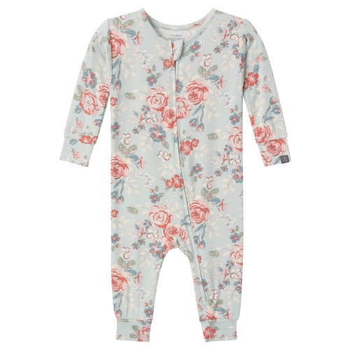 Modern Moments by Gerber Baby Neutral Super Soft One-Piece Pajama, Sizes 0/3 Months - 6/9 Months
