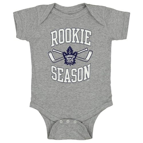 Outerstuff NHL Infant Short Sleeve Rookie Season Creeper Bodysuit (0M - 9M)