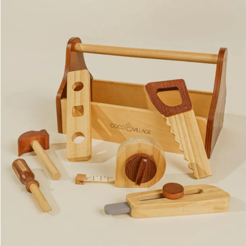 Wooden Tool Playset
