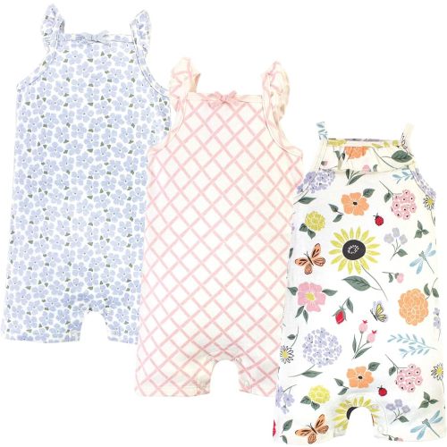 Touched by Nature baby-boys Organic Cotton Rompers