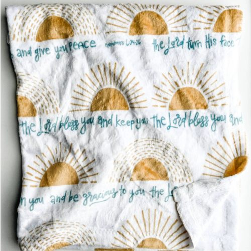 In the Word Minky Baby Blanket | littlelightcollective