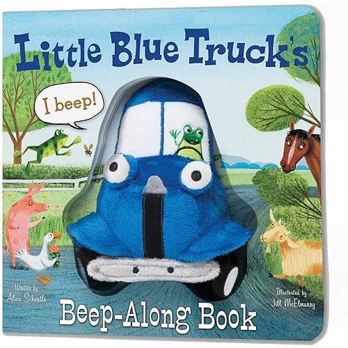 Little Blue Truck's Beep-Along Book Board book – August 18, 2015