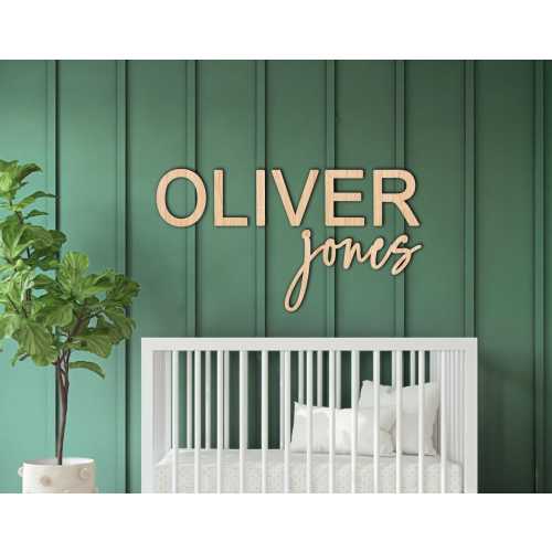 Custom Wood Nursery Name Sign, Custom Nursery Sign, Wooden Name Sign, Wood Sign, Wood Decor, Nursery Decor, Wooden Baby Names, Nursery Names