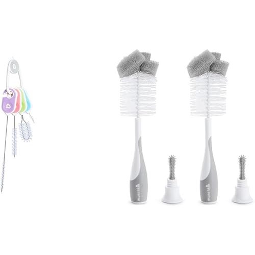 Munchkin® DetailsTM 4 Piece Bottle and Cup Cleaning Brush Set with 2 Count SpongeTM Bottle Brushes