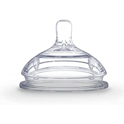 Comotomo Silicone Replacement Nipple, Fast Flow, 6+ Months, 2 Count