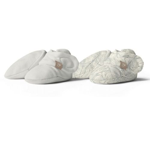 Goumi Stay On 2-Pack Baby Boots - Coastal + Cloud 3-6M