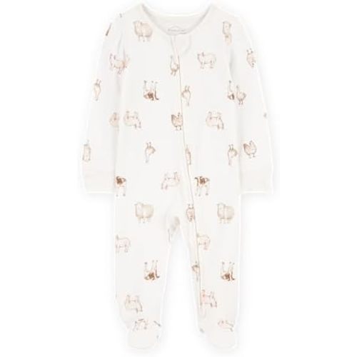 Carter's unisex-baby Purelysoft Sleep and Play Pajamas