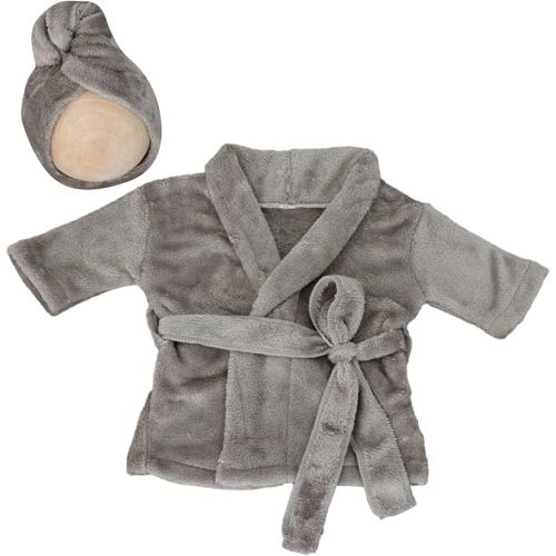 Cozy & Versatile Newborn Bathrobe & Practical Baby Sleepsuit Luxurious Newborn Photography Bathrobe for Boys Girls