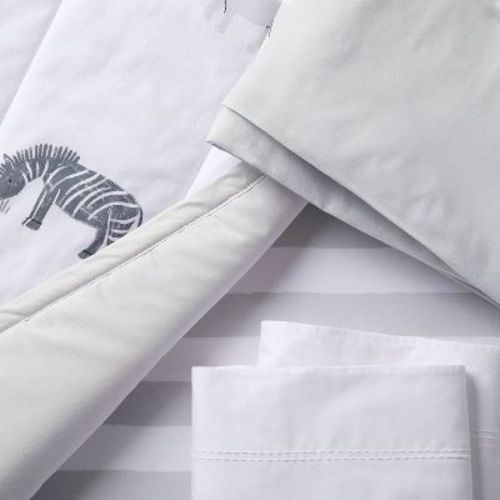 Crib Bedding Set - Two By Two Animals - 4pc - Cloud Island™