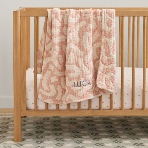 Sprinkled Waves Baby Blanket