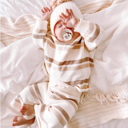 Ziggy Lou Pants - Clay Stripes