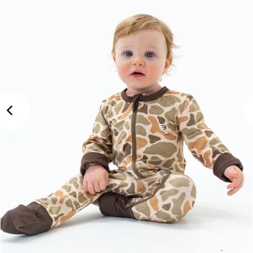 Baby Zip Up - Venado Camo – BURLEBO