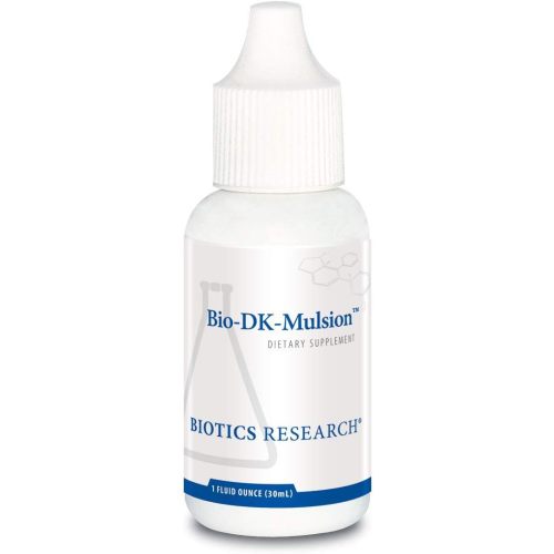 Biotics Research Bio-DK-Mulsion™–Emulsified Liquid Vitamin D and K, D3 Drops 125 mcg & Vitamin K (K1, K2) 300 mcg MK-7–Supports Stronger Bones, Musculoskeletal Strength, Healthy Heart & BMI 1 fl oz