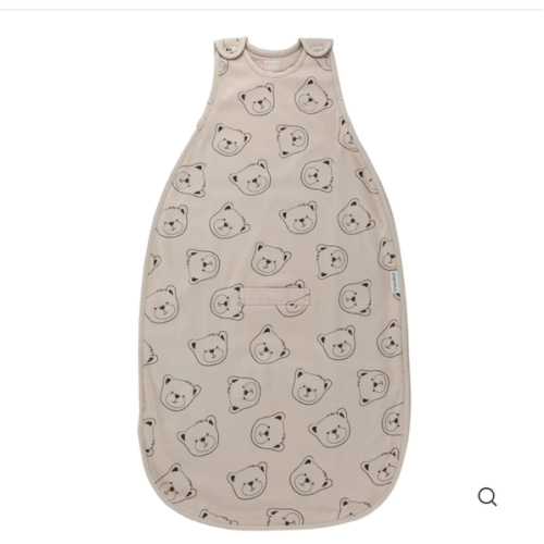 4 Season® Ultimate Baby Sleep Bag, Merino Wool & Organic Cotton, Teddy Bear