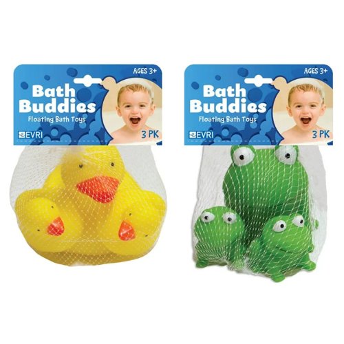Evriholder Bath Buddies Floating Bath Toys - Assorted