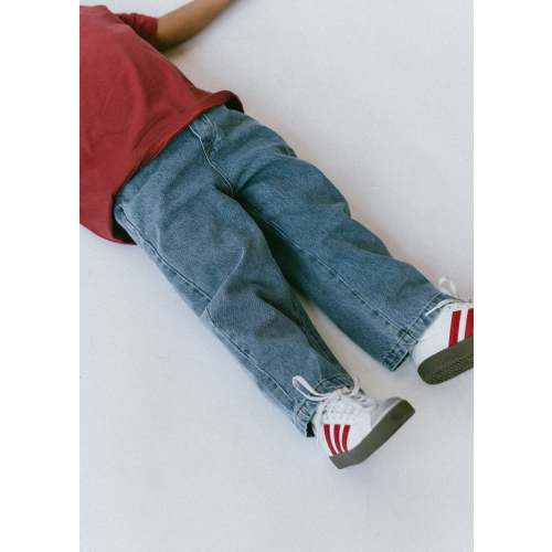 Straight Denim- Medium Wash