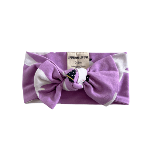Knot Bow, Purple Ghost