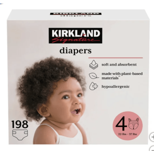 Kirkland Signature Diapers Sizes 3-6