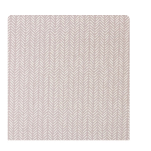 HALO - BassiNest Fitted Sheet 100% Cotton | Herringbone - cream ,