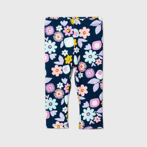 Baby Girls' Floral 'You Grow Girl' Top & Bottom Set with Headband - Cat & Jack™ Lavender, Size: 12M