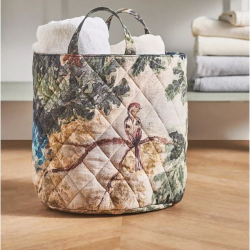 Judarn Printed Fabric Basket | Anthropologie