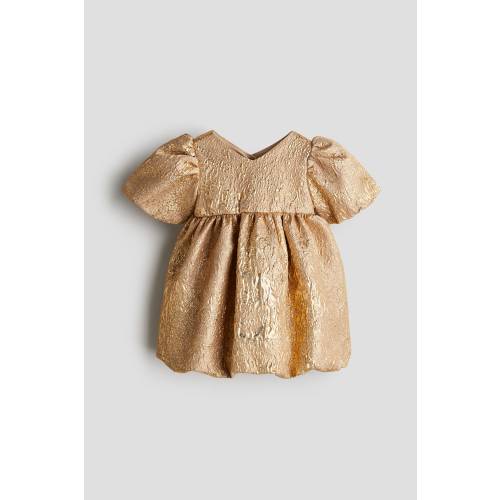 SHIMMERY JACQUARD DRESS