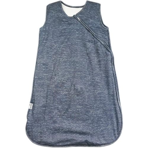 Copper Pearl Sleep Sack: Warm and Cozy Baby Bag in a Variety of Trendy Designs, Safe Alternative to Blankets, Sleeveless Baby Sleep Sack Swaddle Sizes Newborn to 24 Months - Denim
