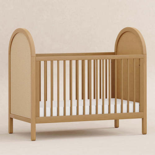 Babyletto Bondi Cane 3-in-1 Convertible Crib with Toddler Bed Conversion Kit