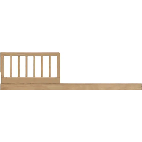 Soho Baby Everlee Island Crib to Toddler Bed Guard Rail Conversion Kit, Honey Wood