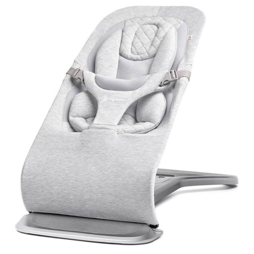 Ergobaby Evolve 3-in-1 Bouncer, Light Grey