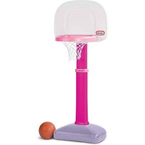 Little Tikes Totsports Easy Score Toy Basketball Set 2pc - Pink