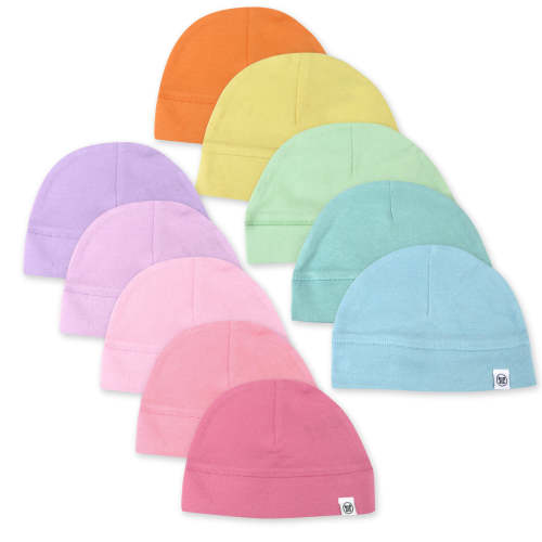 10-Pack Organic Cotton Caps | Honest Baby Clothing