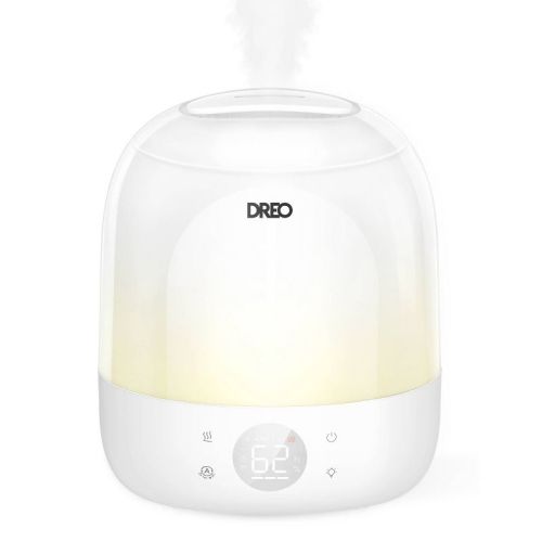 DREO 0.8gal Smart Top Fill 30H and 26dB Quiet Runtime Cool Mist Ultrasonic Humidifier with Humidity Sensor
