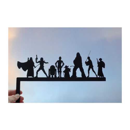 Star Wars Door Corner, Star Wars Door Topper, Room Decoration, Man Cave