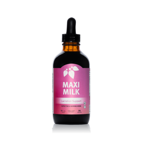 Mountain Meadow Herbs Maxi-Milk - 4 oz - Lactation Supplement for Increased Breast Milk Supply, Boost Production for Nursing Moms | All-Natural Herbs