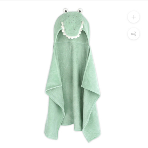 Hooded Towel- Alligator