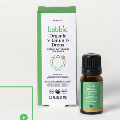 Organic Vitamin D Drops – Bobbie