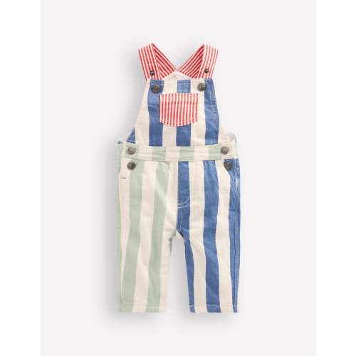Woven Dungaree-Multi Hotchpotch